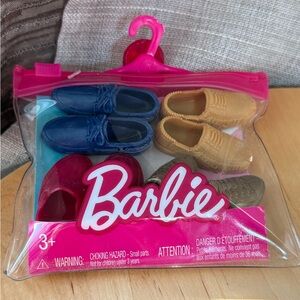Barbie Fashion Pack GXJ02 – Set of 4 Pairs of Shoes for Ken Doll